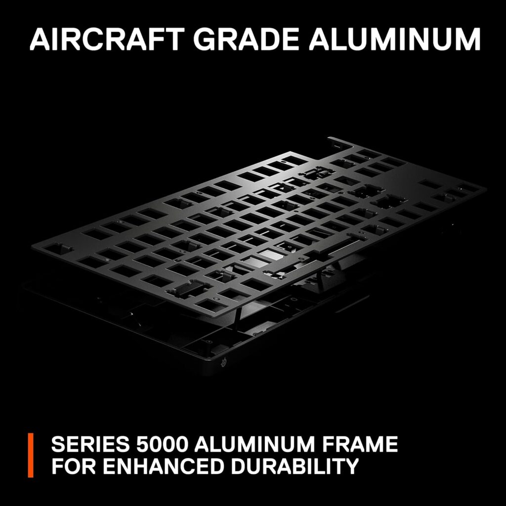 SteelSeries Apex Pro TKL Wireless HyperMagnetic Gaming Keyboard — Worlds Fastest Keyboard — Esports Tenkeyless — OLED Screen — Adjustable Actuation — PBT Keycaps — Bluetooth — 2.4GHz — USB-C,Black SteelSeries Apex Pro TKL Wireless HyperMagnetic Gaming Keyboard — Worlds Fastest Keyboard — Esports Tenkeyless — OLED Screen — Adjustable Actuation — PBT Keycaps — Bluetooth — 2.4GHz — USB-C,Black