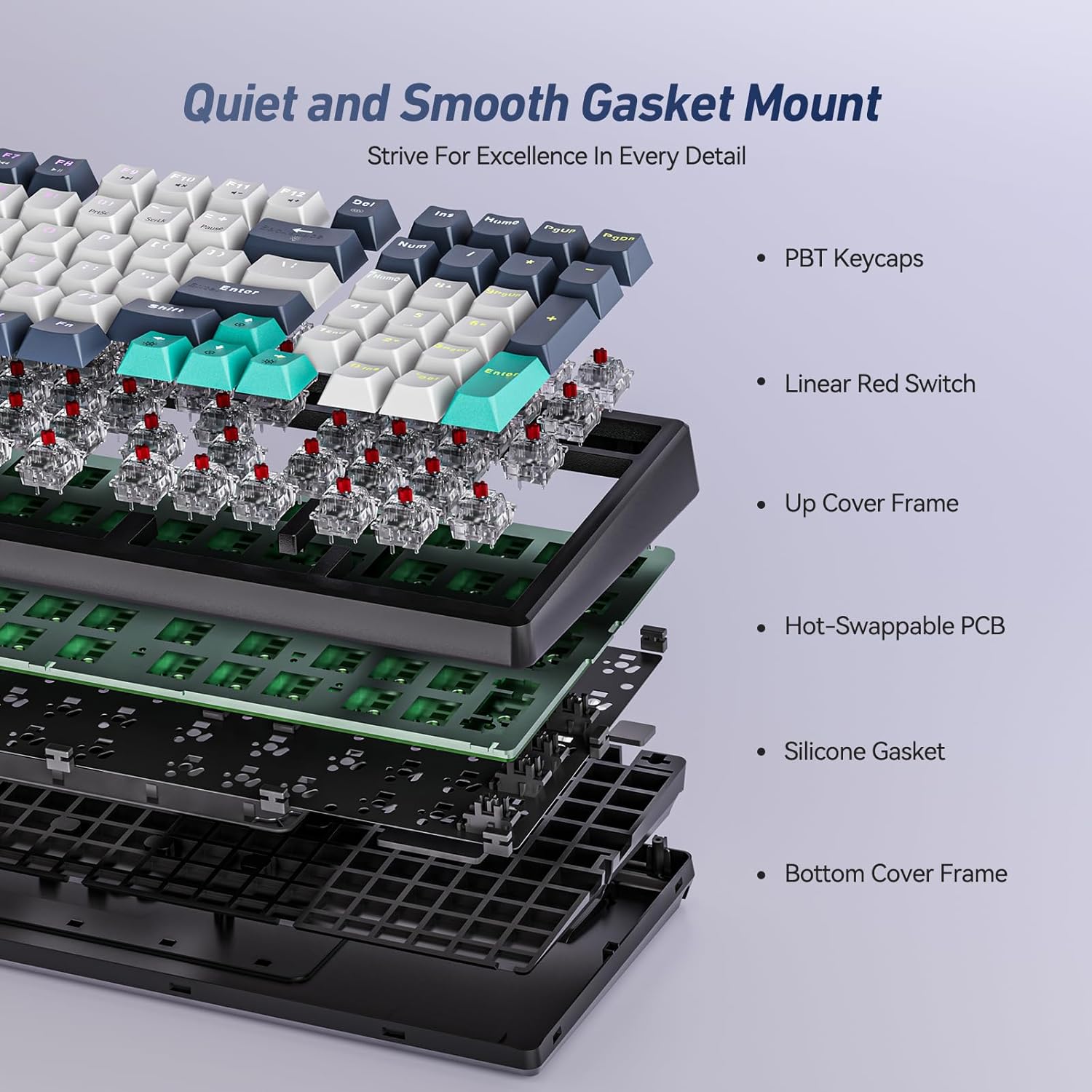 EarlyLit Hot-Swappable Mechanical Keyboard Review